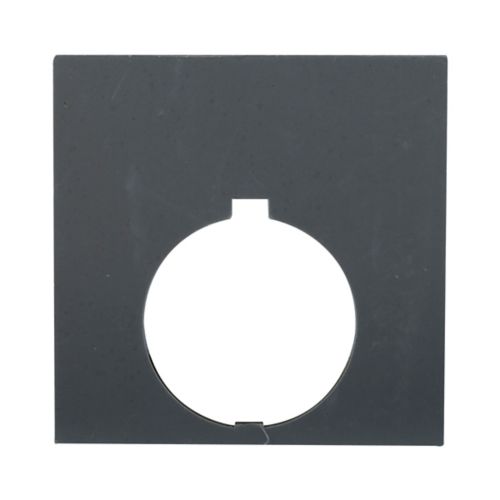 EATON 10250T LGND PLATES BLANK JUMBO BLACK