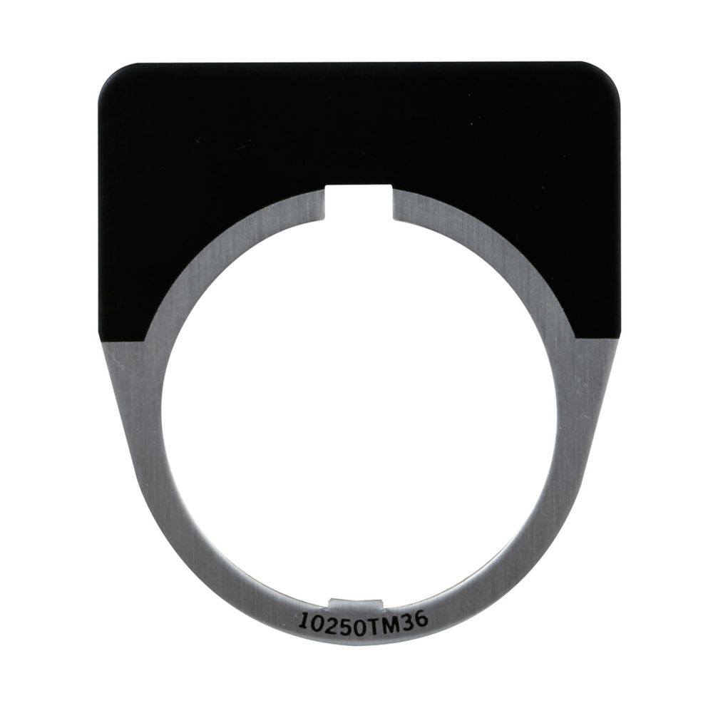 EATON 10250T LGND PLATES PULL BLANK PUSH BLANK STD BLACK LGND