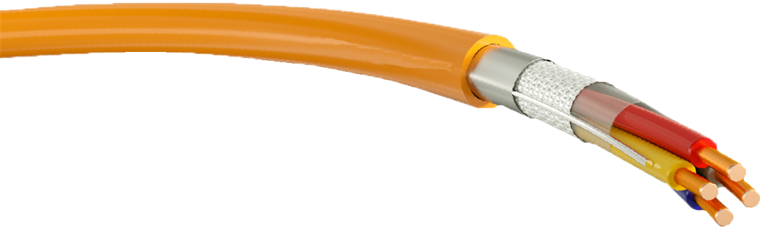 NIDEC 200/240V 1-Phase Digitax SF Power Cable (20m) - 1KW+