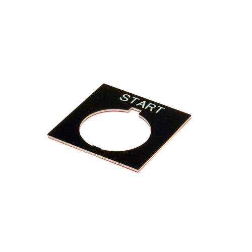 EATON 10250T LGND PLATES “MOTOR RUN” STD BLACK