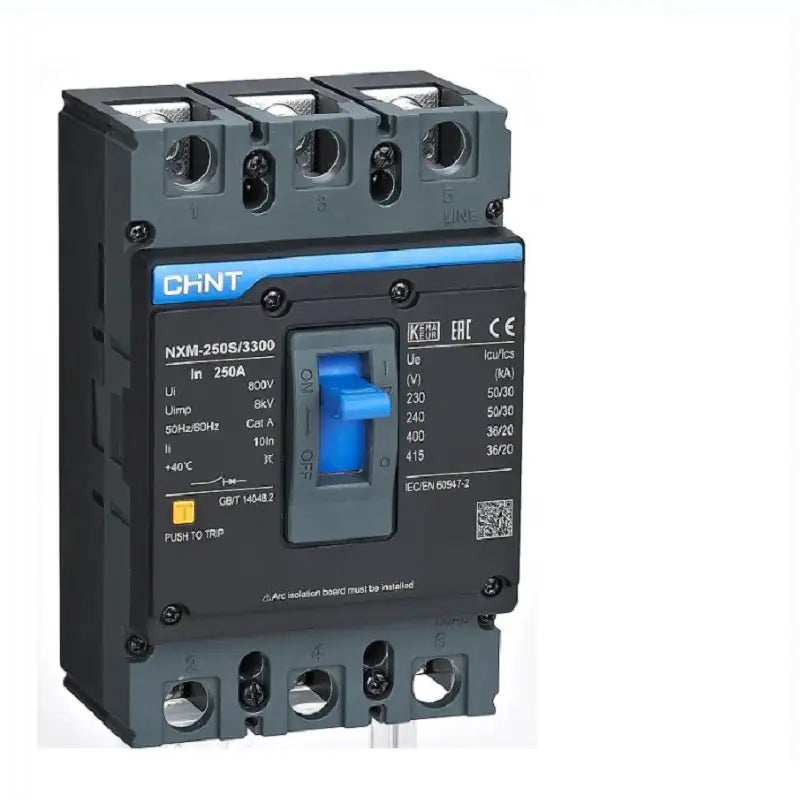 Chint 70KA 1250A 3P MCCB NXM-1250H/3P-1250A