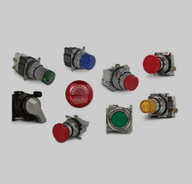 EATON PUSHBUTTON FLUSH YELLOW