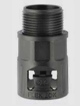 ATKORE FLEXICON Fixed BLK ext thread conn IP66 34-M32 FLK Series External thread (IP66)