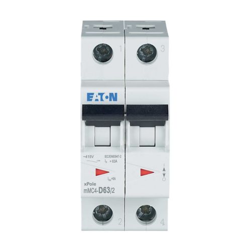 EATON CIRCUIT BREAKER 6kA CURVE D 2P - 2A
