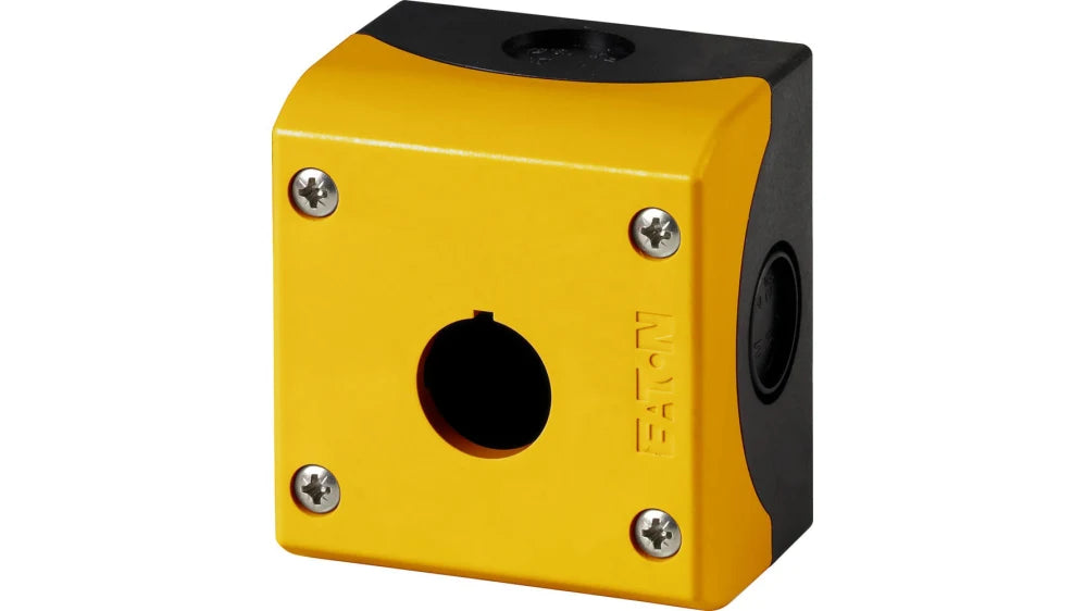 EATON ENCLOSURES POLYCARBONATE 1 HOLE, YEL