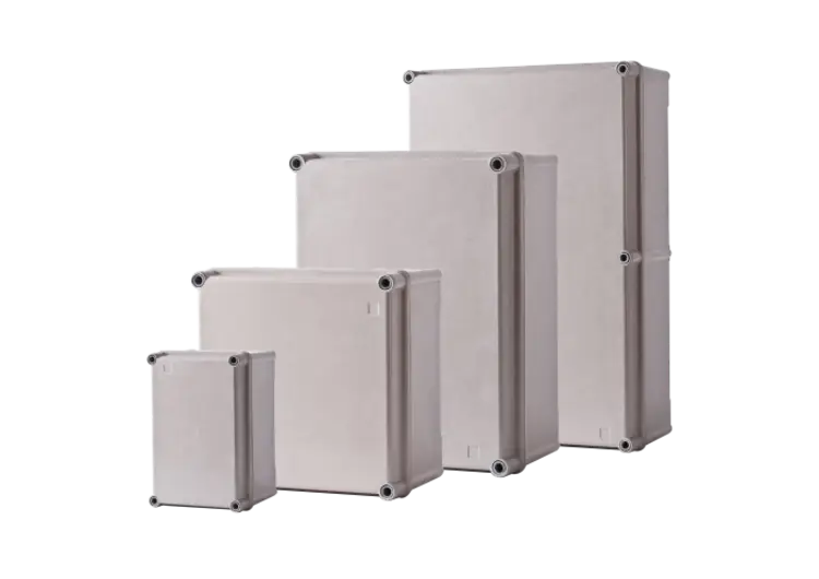 ALLBRO OK2-G GREY Box ABOVE BOXES INCLUDE DMC MOUNTING PLATE,BRACKETS & HINGES