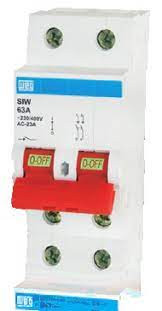 WEG MINIATURE CIRCUIT BREAKER ISOLATOR SIW-100-3 3P 100A ISOLATOR 10075777