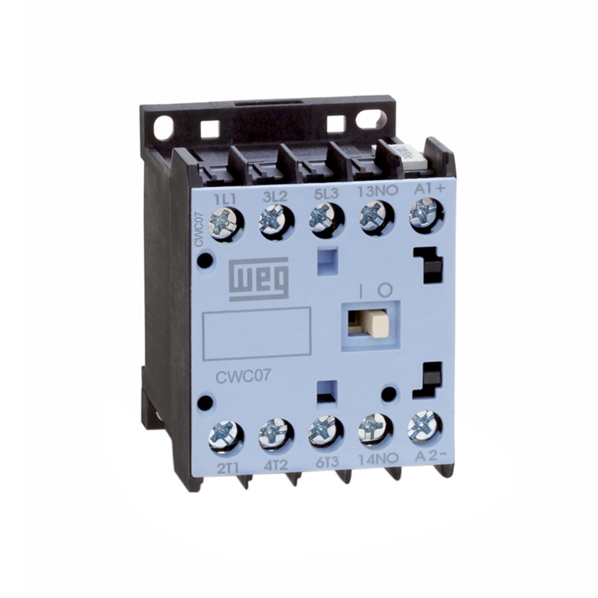 WEG COMPACT CONTACTOR 3 POLE BU CWC07-10-30D34 3kW 7A 1N/O AUX. (400VAC) 12679737
