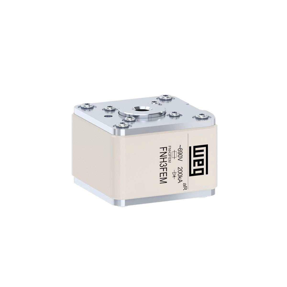 WEG FUSE FNH3FEM-900Y-A FLUSH END NH aR SIZE 3 900A 12661662