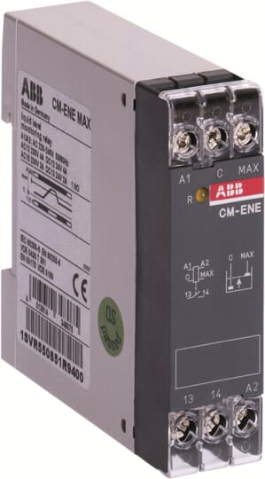 ABB CM-ENE MAX Liquid level relay 1n/o, 110-130VAC 1SVR550850R9400