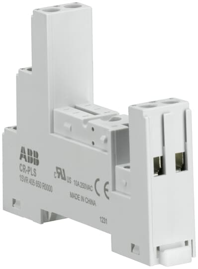 ABB CR-PLS Logical socket for 1c/o or 2c/o CR-P relays 1SVR405650R0000