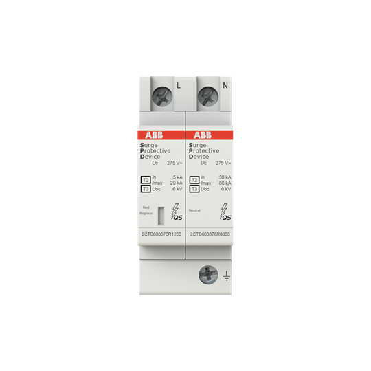 ABB OVR T2-T3 1N 20-275 P QS Surge Protective Device 2CTB803972R1200