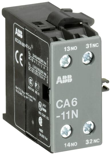 ABB CA6-11N Auxiliary Contact GJL1201317R0004