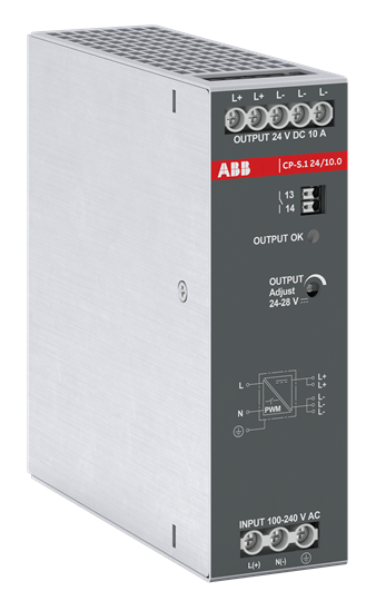 ABB CP-S.1 24/10.0 Power supply In:100-240VAC/100-250VDC Out:DC 24V/10A 1SVR320661R1000