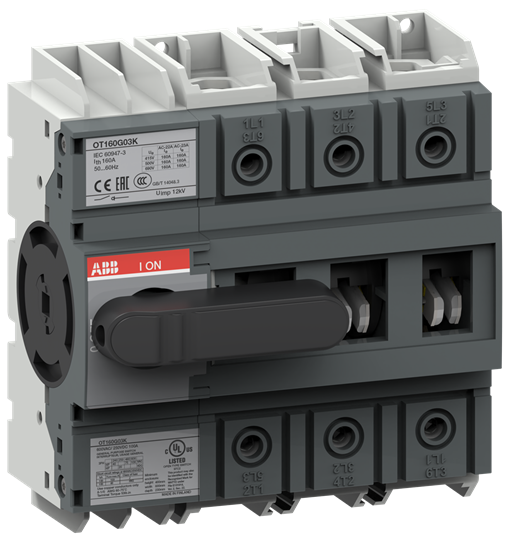ABB OT160G03K SWITCH-DISCONNECTOR 1SCA138208R1001