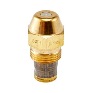 Danfoss Oil Nozzles, OD S, 2.50 gal/h, 9.29 kg/h, 60 ?ªƒ??, Solid