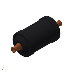 Danfoss Hermetic bi-flow filter drier, DMB, Steel Cu-plated