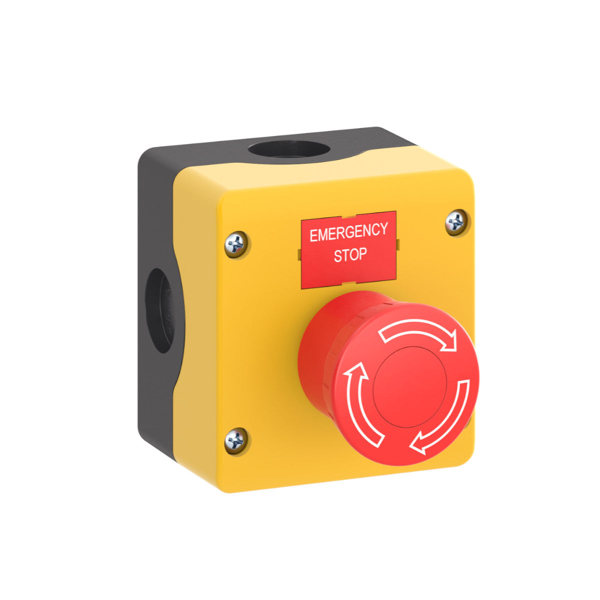 WEG CONTROL STATION PBW1Y-G11V03 CONTROL STATION YELLOW 1 E/STOP 1N/O + 1N/C 12979191