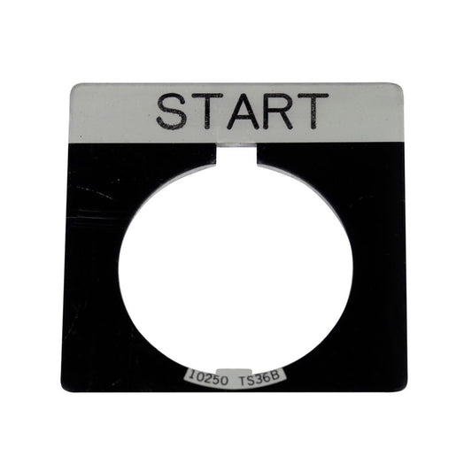 EATON  10250T LGND PLATES “START” STD BLACK
