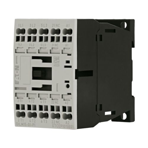 EATON  CONTACTOR, 3 POLE, 380 V 400 V 5.5 KW, 1 NC, 230 V 50 HZ, 240 V 60 HZ, AC OPERATION, PUSH IN TERMINALS