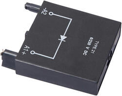 RELPOL S.A Signalling / protecting modules type 21 for sockets  GZP8, GZP11 and relays: R15 2P i R15 3 P