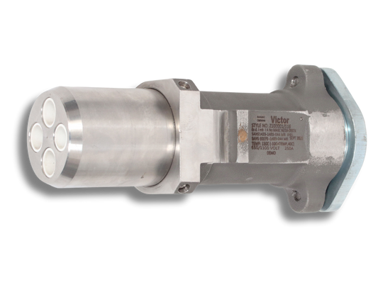 VICTOR PLUGS AND SOCKETS 250A Restrained Plug 35mm2 Stainless Steel