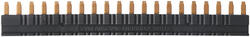 RELPOL S.A Interconnection strip JB20 for relays SIR6W, SIR6WB. Black Colour