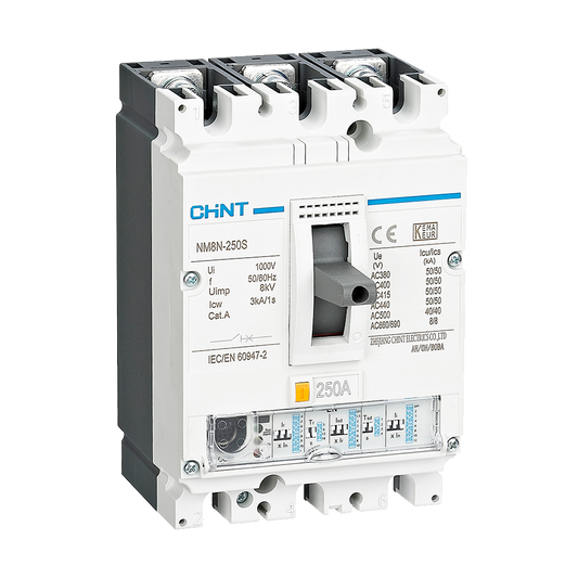 Chint 100KA 1250A 3P MCCB
(Electronic 0.4-1In) NM8N-1600H/3P-1250A-EN