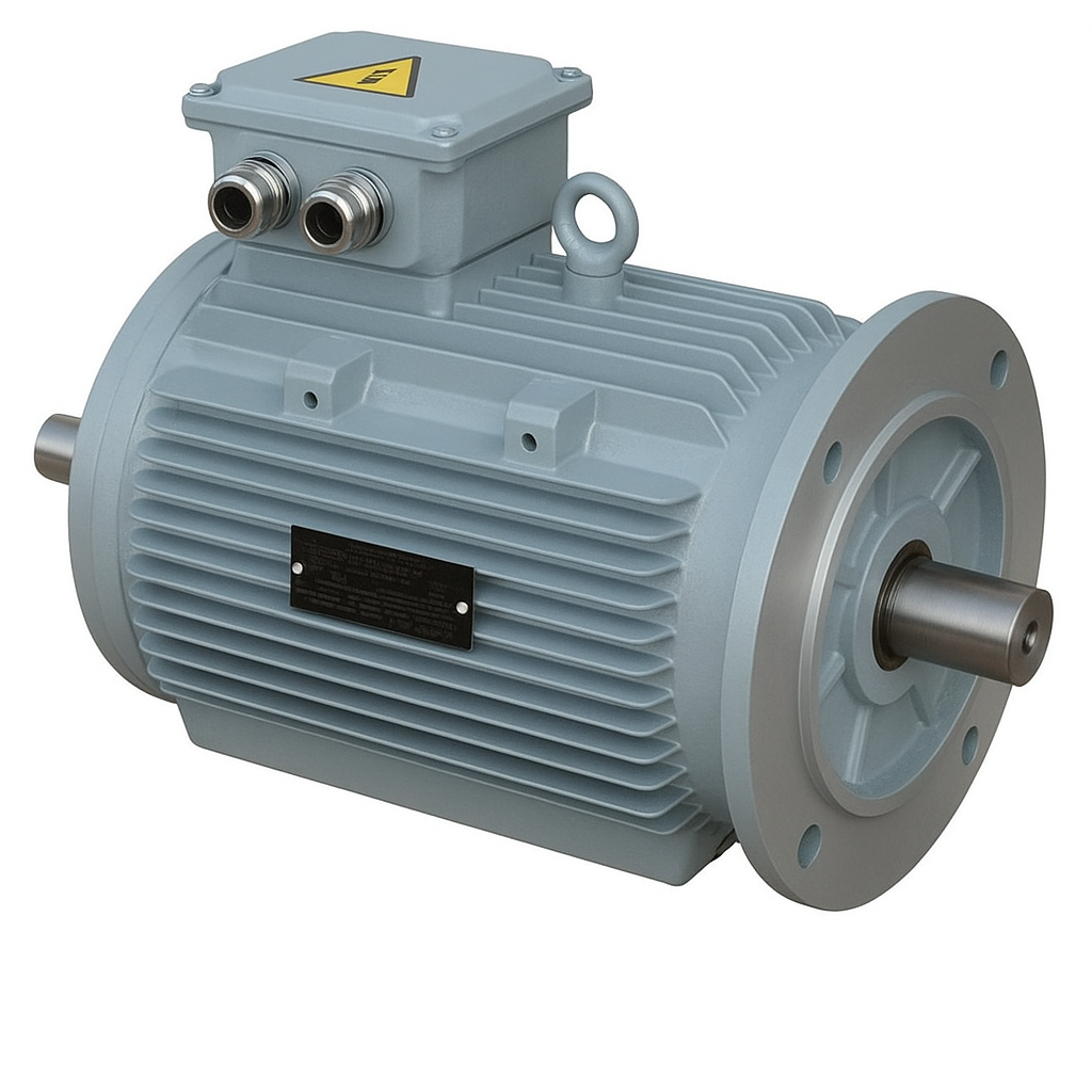 AMG IE1 HIGH EFFICIENCY 9.2KW 2-POLE ALUMINIUM TEAO  - FLANGE MOUNT