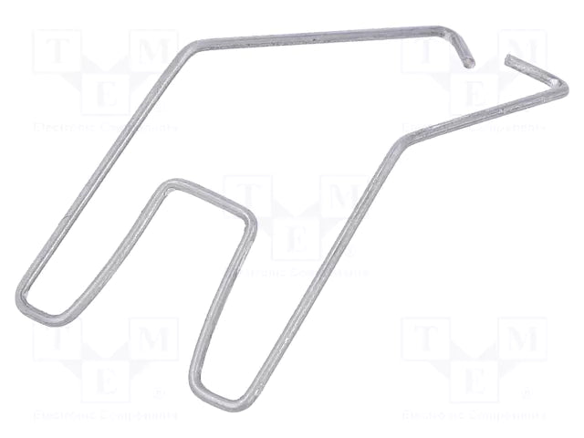 RELPOL S.A Retractor clips for sockets:GZS92 and relays RM84, RM85, RM87. White colours