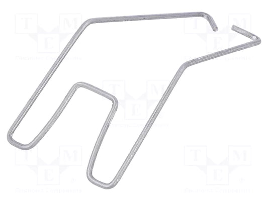 RELPOL S.A Retractor clips for sockets:GZS92 and relays RM84, RM85, RM87. White colours