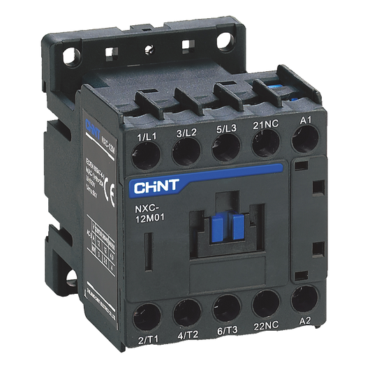 Chint Contactor 6A 3NO Main+1NO Aux 415V NXC-06M10-415V