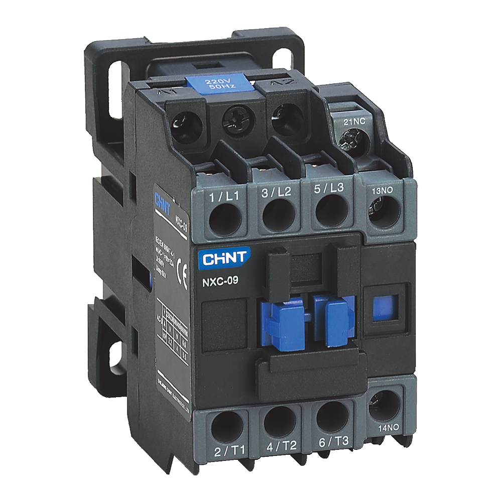 Chint Contactor 9A 2NO+2NC Main 415V  NXC-09/22-415V
