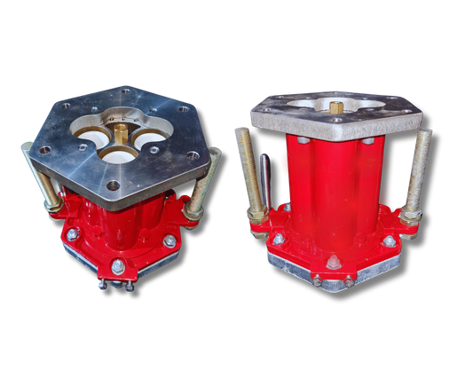 VICTOR PLUGS AND SOCKETS 12kV Stainless Steel Adaptor c/w Resin 95mm2