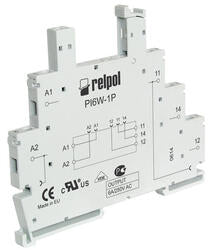 RELPOL S.A Relay socket for RM699BV - Input: 24VDC, width: 6,2mm