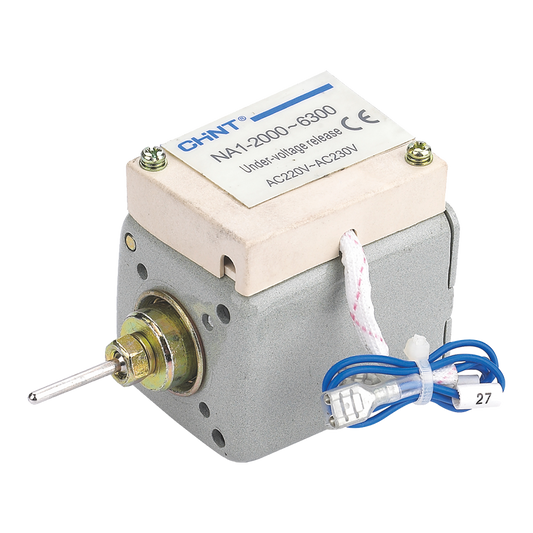 Chint Under Voltage Release, NA1-2000-4000A AC400V UVR-NA1-400V