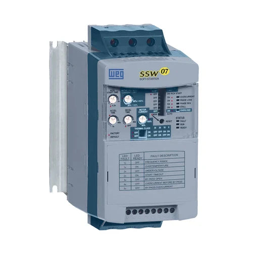 WEG SOFT-STARTER SSW07 220/230V 365A 150HP 110KW
