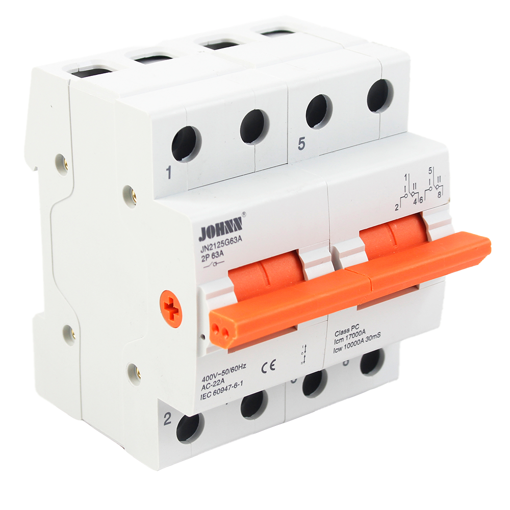Chint Changeover Switch 63A 4P Din-Rail JN419G63A