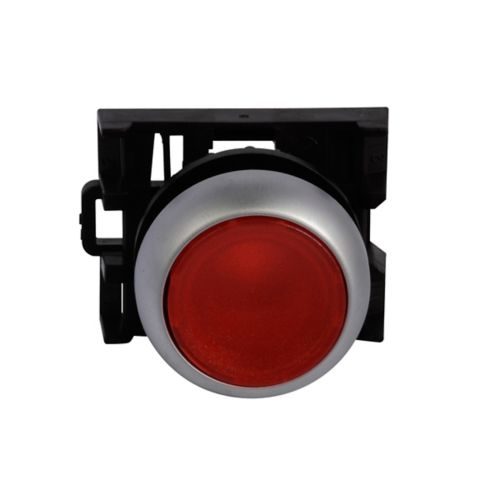 EATON ILLUM PUSHBUTTON OPER FLSH MOM	 RED