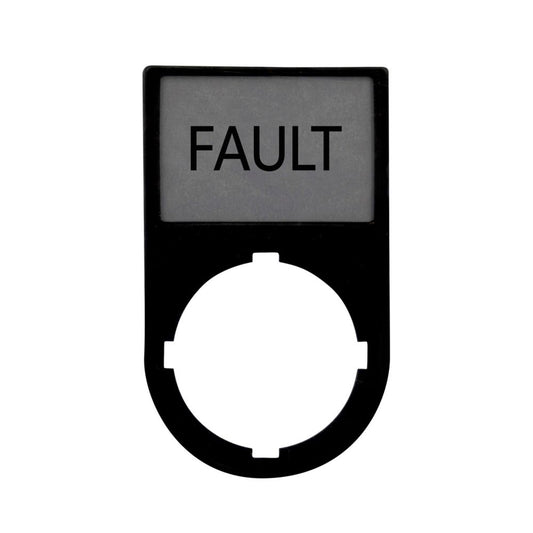 EATON  LGND PLATES – 30 X 50 MM FOR USE M22 AND C22 FAULT