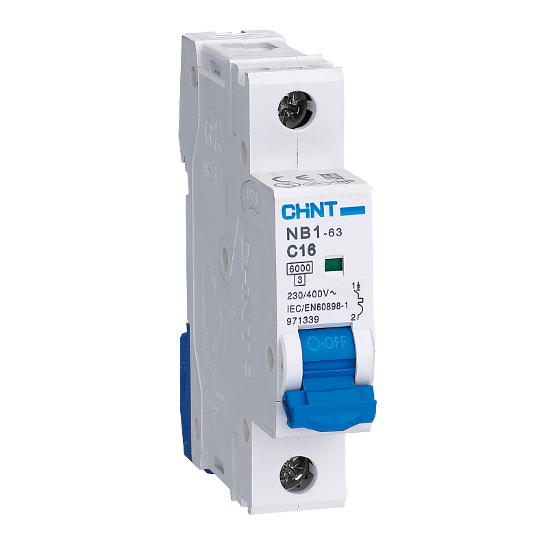 Chint 10kA 1P 32A Circuit Breaker C-Curve NB1-63H-1P-C32-10