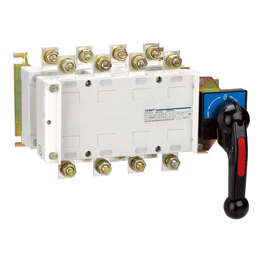 Chint 160A 3P Changeover Switch with Extension Handle NH40-160/3CSW