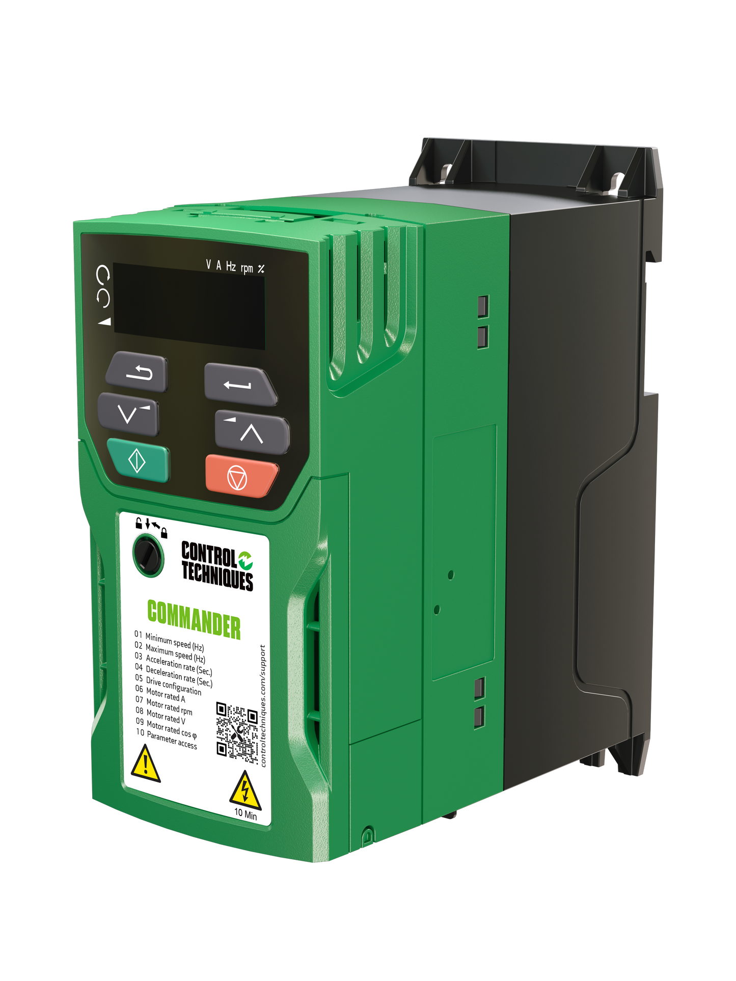 NIDEC Commander C200 22KW 3-Phase 380/480 VAC - Heavy Duty