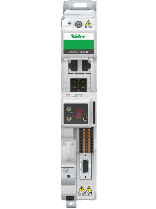 NIDEC 200/240V 0.18KW 1-Phase Digitax HD - M750