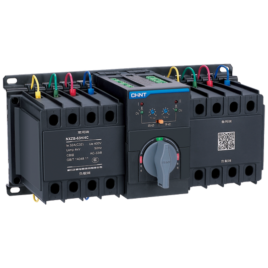 Chint 63A 4P Automatic Changeover Switch NXZB-63H/4C 63A