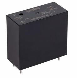 RELPOL S.A 27.5mm height PCB SSR, load current at 3A; input 4-6VDC, output 24-440VAC, Zero-crossing, 800Vpk;