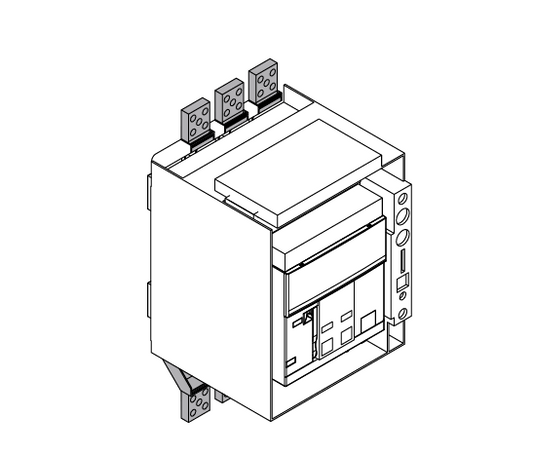 ABB Kit EF E1.2-XT7-XT7M W FP 4pcs 1SDA073944R1