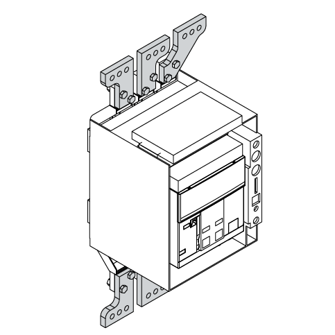 ABB Kit ES E1.2-XT7-XT7M W FP 3pcs 1SDA073955R1