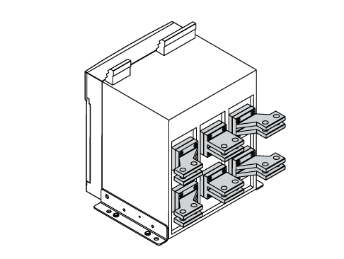 ABB Kit Shr E2.2 IU=2000 4pcs 1SDA074050R1