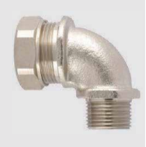 ATKORE FLEXICON Elbow 90d ext thread conn IP65 12-M16  C90 Series External Thread 90 Elbow (IP65)
